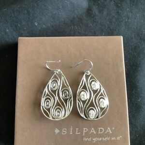 Silpada Orion teardrop earrings